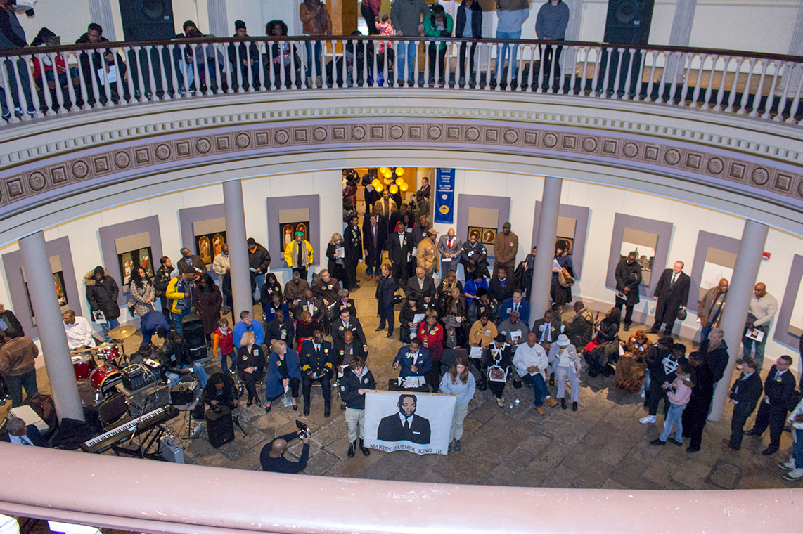Photo from MLK Day activities 2018