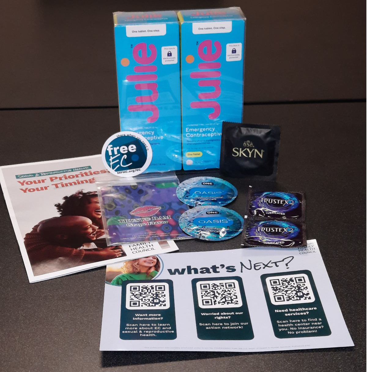 Free EC Emergency Contraceptive Kits