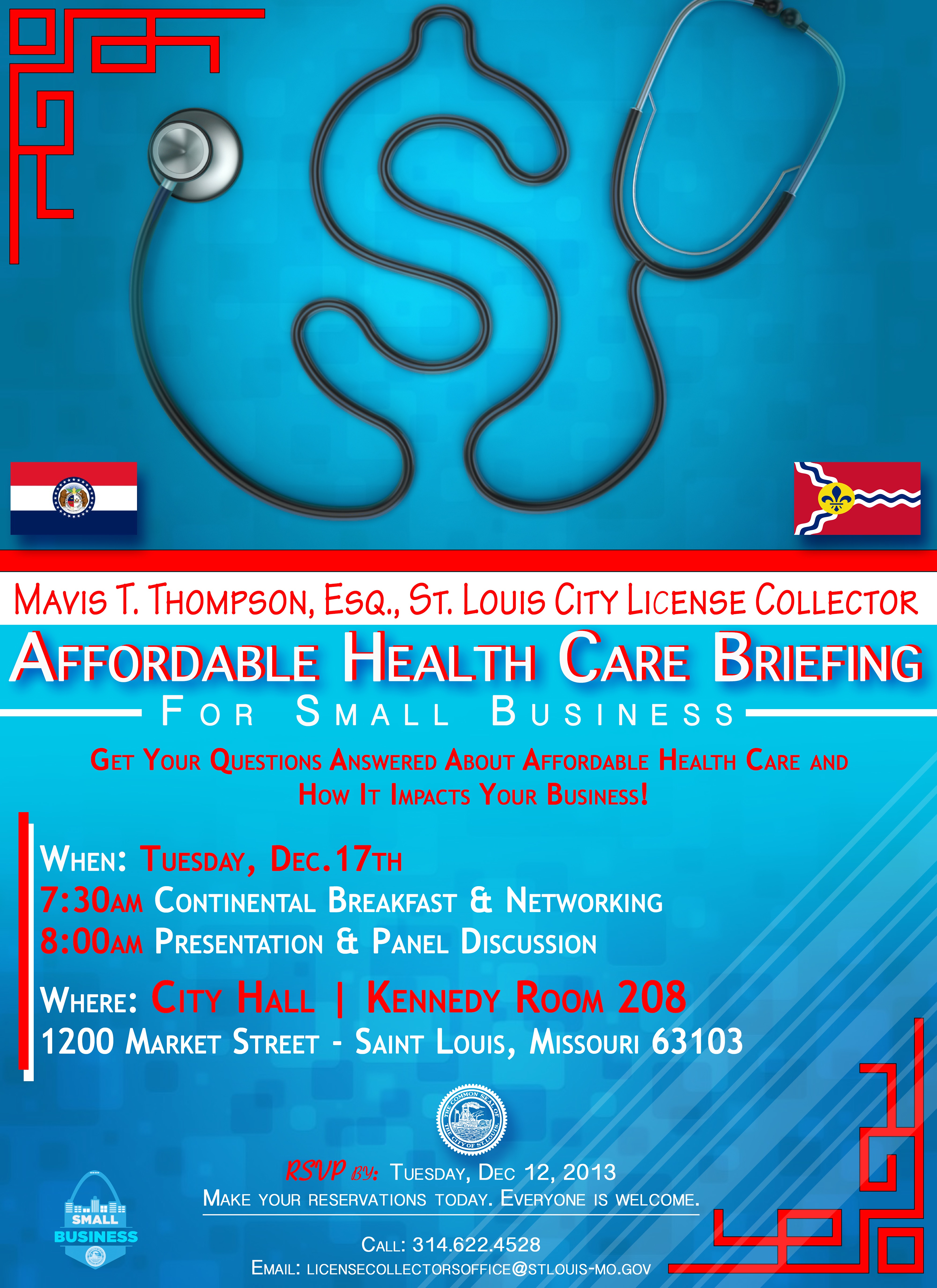 Affordable Health Care Briefing for Small Business Affordable Health Care Briefing for Small Business