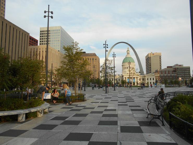 Kiener Plaza City of St. Louis Parks