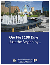 Cover page of Mayor Krewson's First 100 Days report