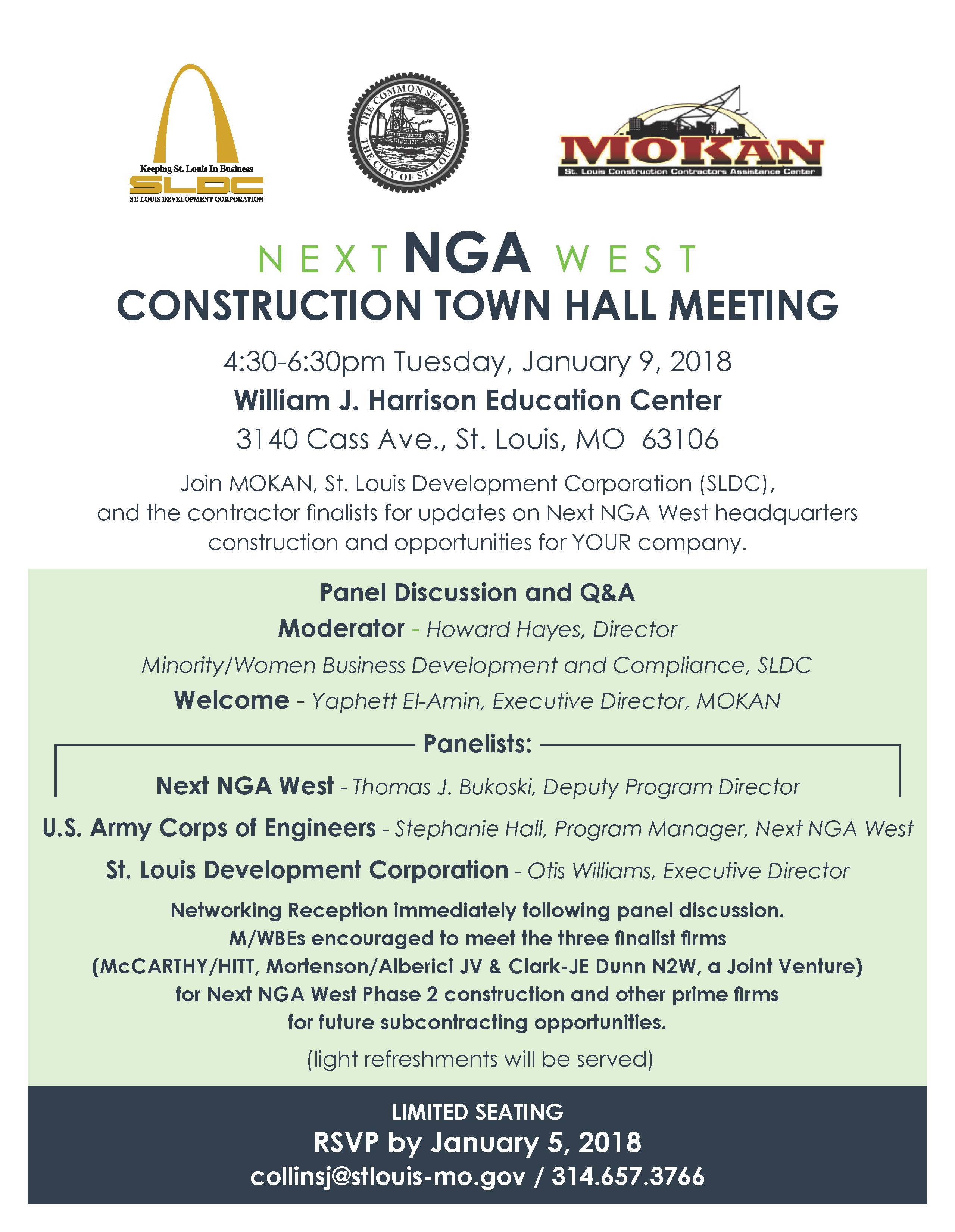 NGA Construction Town Hall Meeting