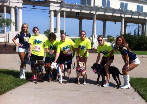 JUMP Team and dogs at 5K_1