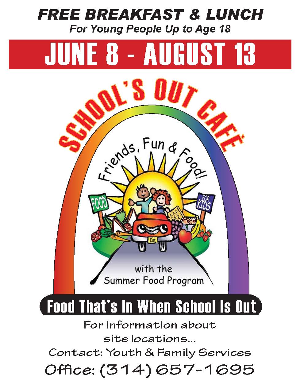 summer food program summer food flyer