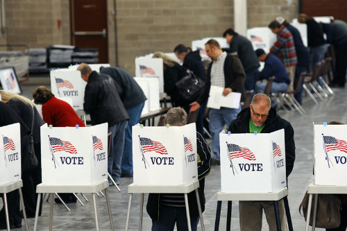 Voters at the Polls