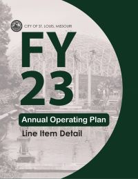 cover of the FY2023 Line Item Detail Budget