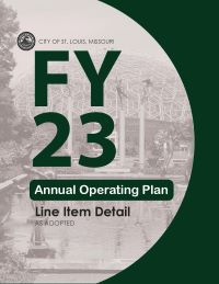 FY23 line item detail budget as adopted