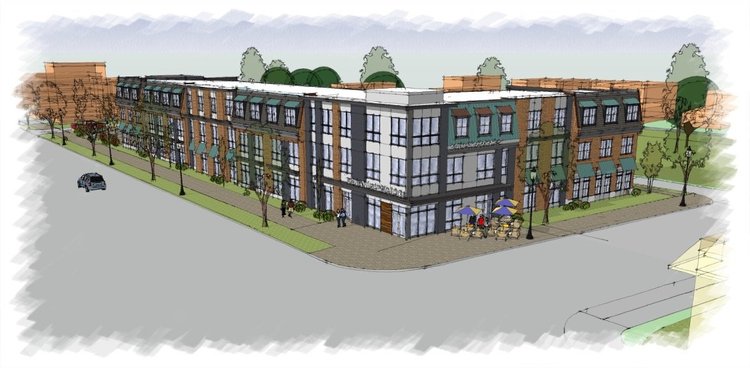 Image of rendering for Benton Park Place.