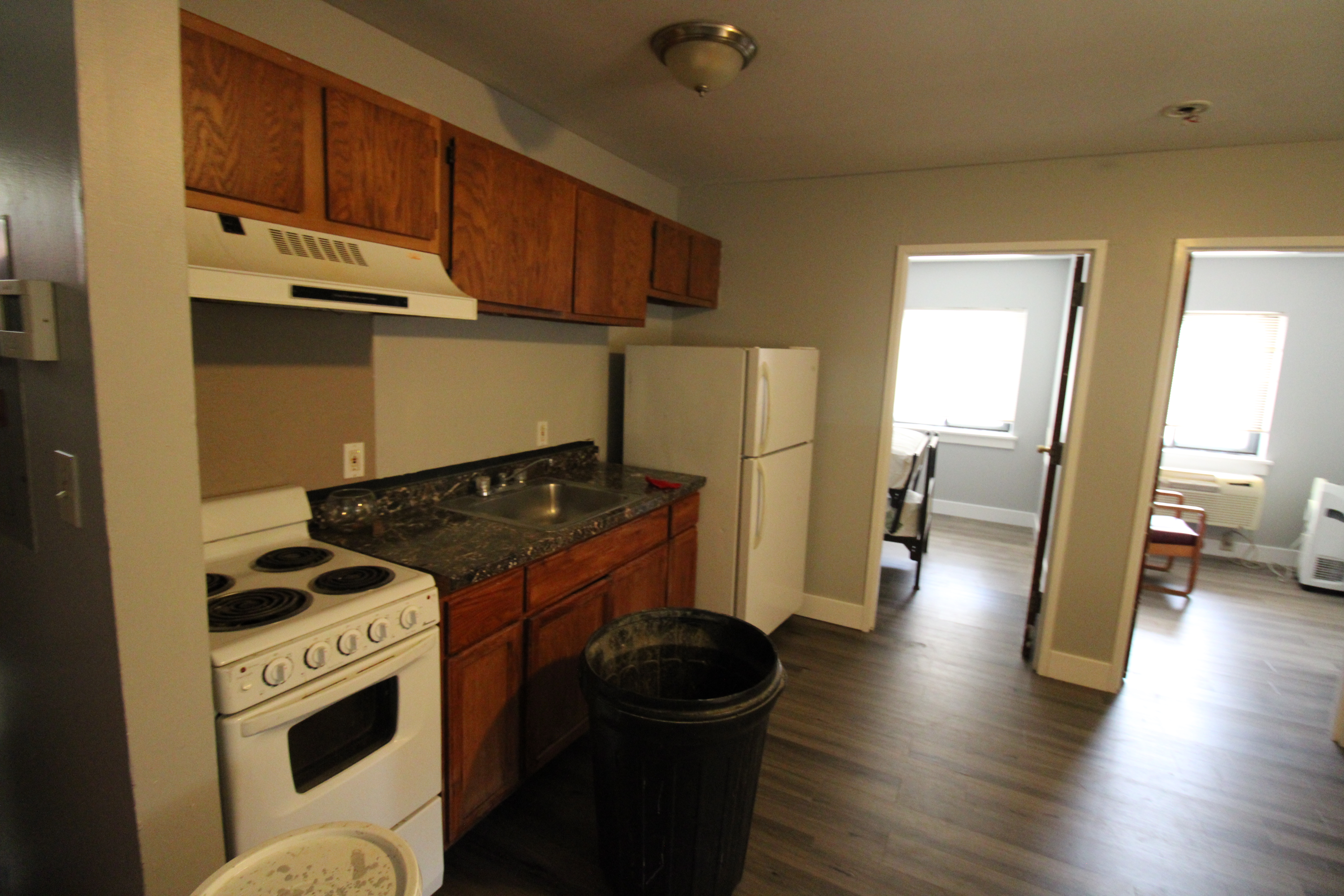 Photo of a Hope House apartment after renovations.