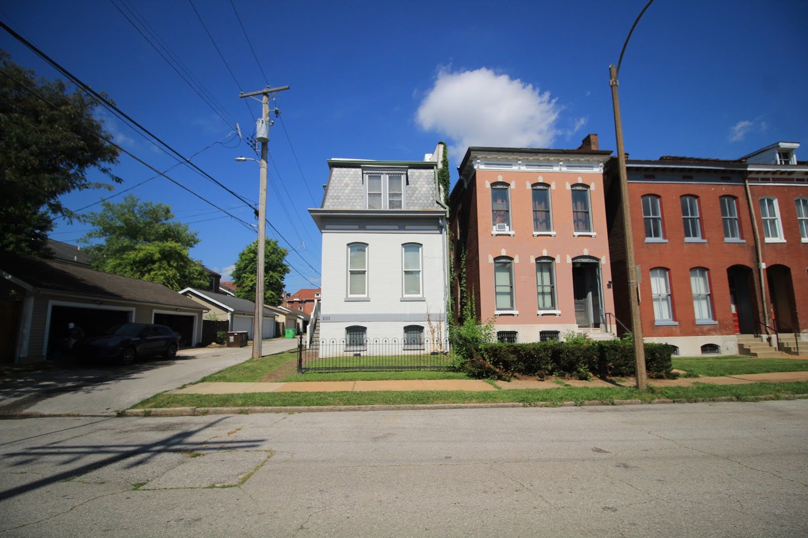Renovated building across from DeSales Headquarters building in Fox Park.