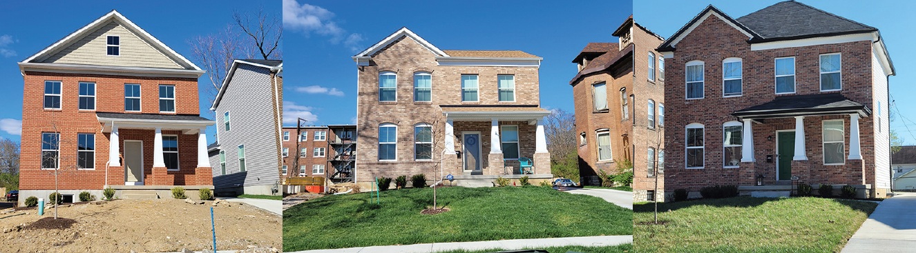 West End V A few dozen of new high-quality homes built by CF Vatterott with CDA funding over the years.