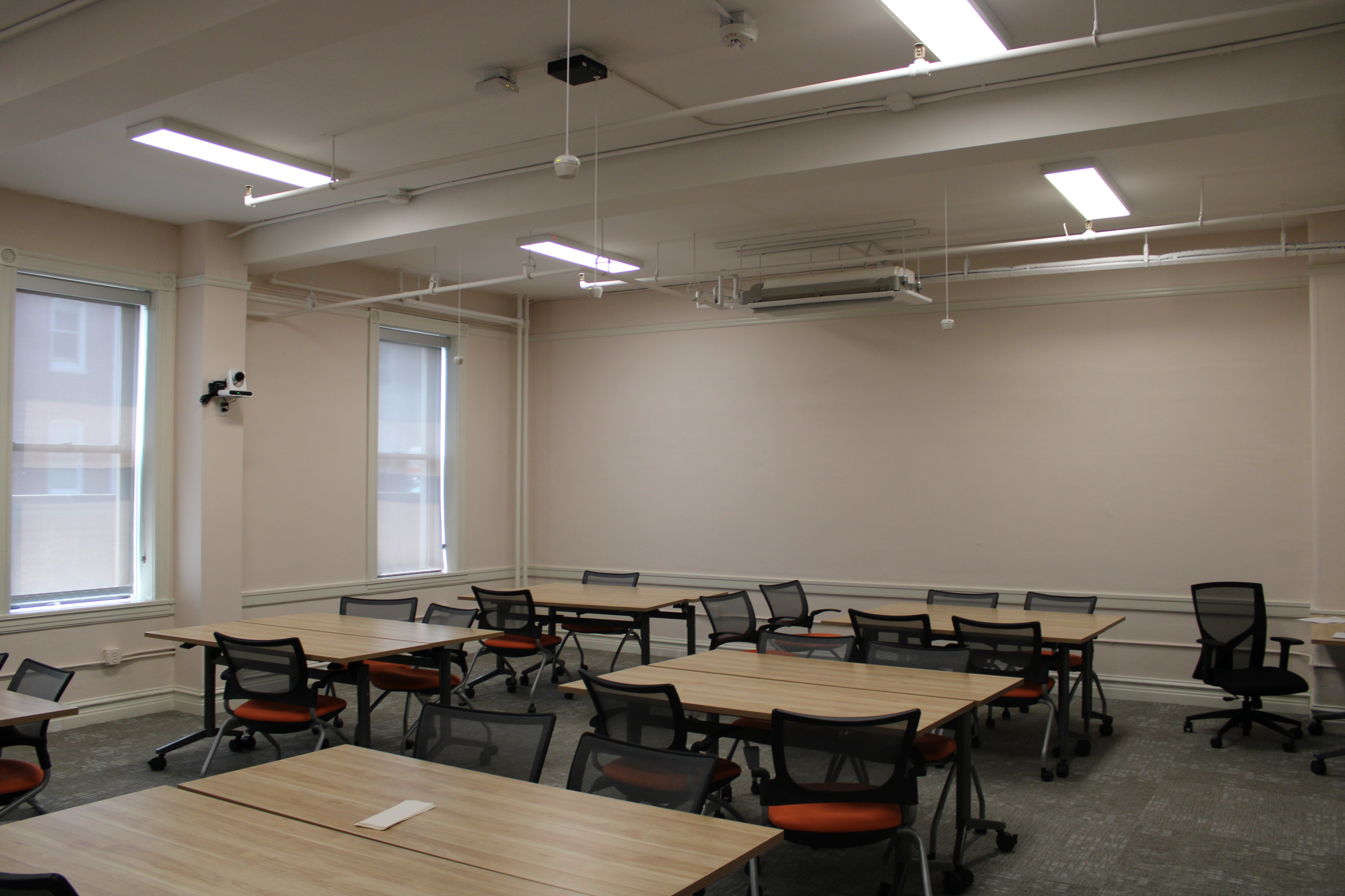 Renovated classroom