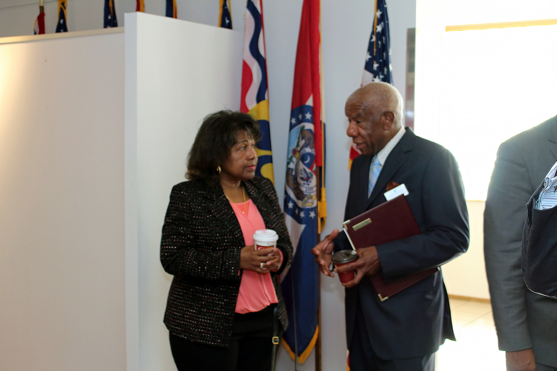 Photo from the "Coffee and Credit" session for small business owners with Comptroller Darlene Green and Reliance Bank, held May 2, 2017 at the Urban League of Metropolitan St. Louis.