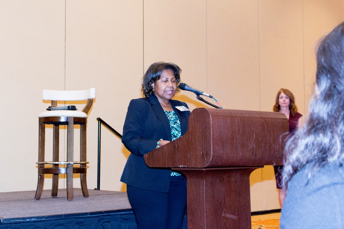 Comptroller Darlene Green at the 2017 Women In Science and Entrepreneurship conference, held September 8 at Union Station.
