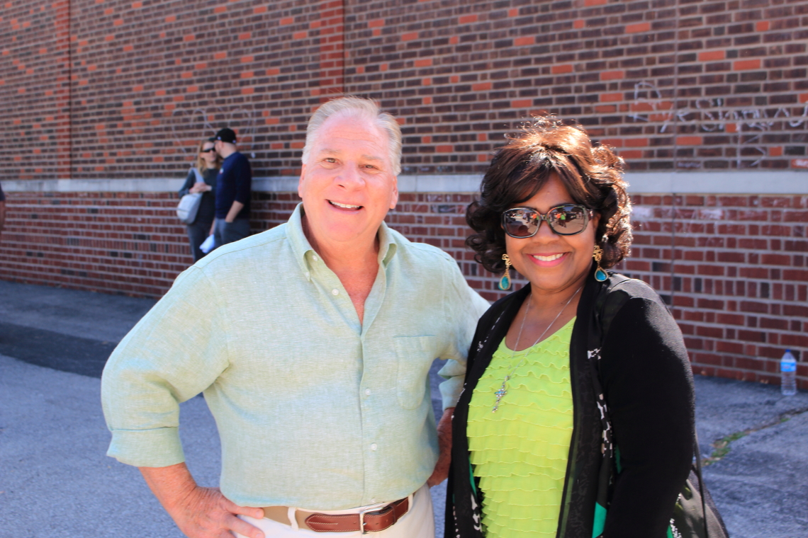 Photo from Comptroller Darlene Green's participation in the 2017 Columbus Day Parade.