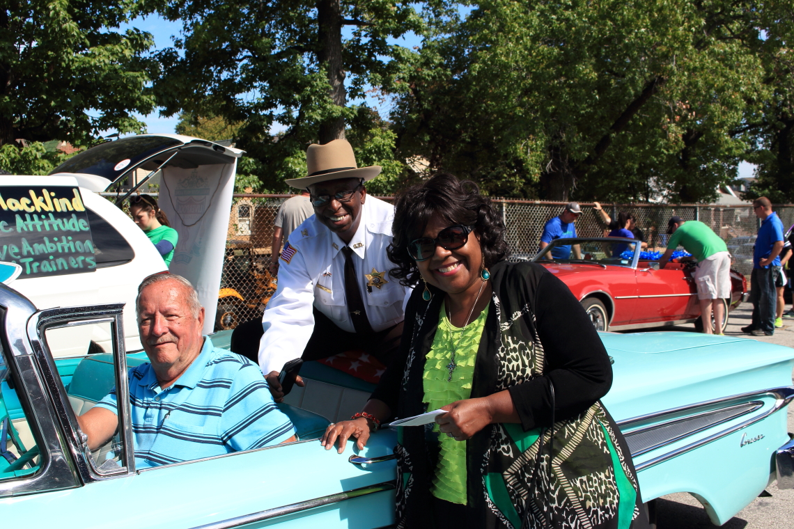 Photo from Comptroller Darlene Green's participation in the 2017 Columbus Day Parade.