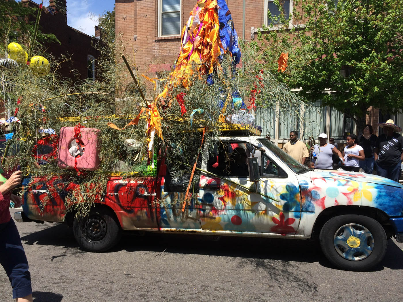 Art Truck Float at People's Joy Parade