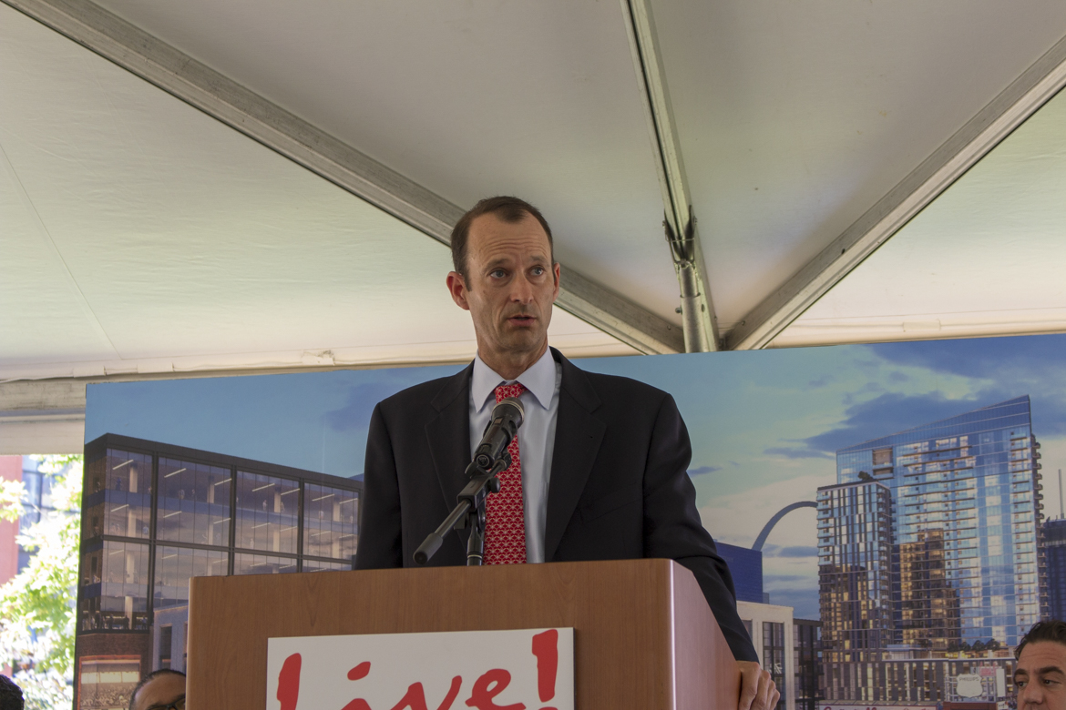 Ballpark Village Phase II groundbreaking ceremony.