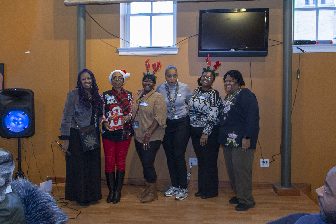 Photo from the December 2018 Comptroller's Office holiday party.