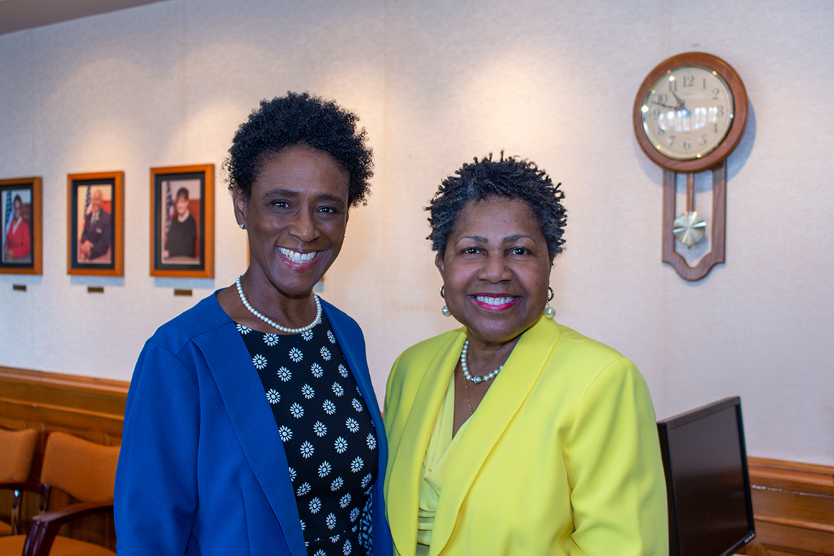 Photo from the September 6, 2019 naturalization ceremony held at Harris-Stowe State University.