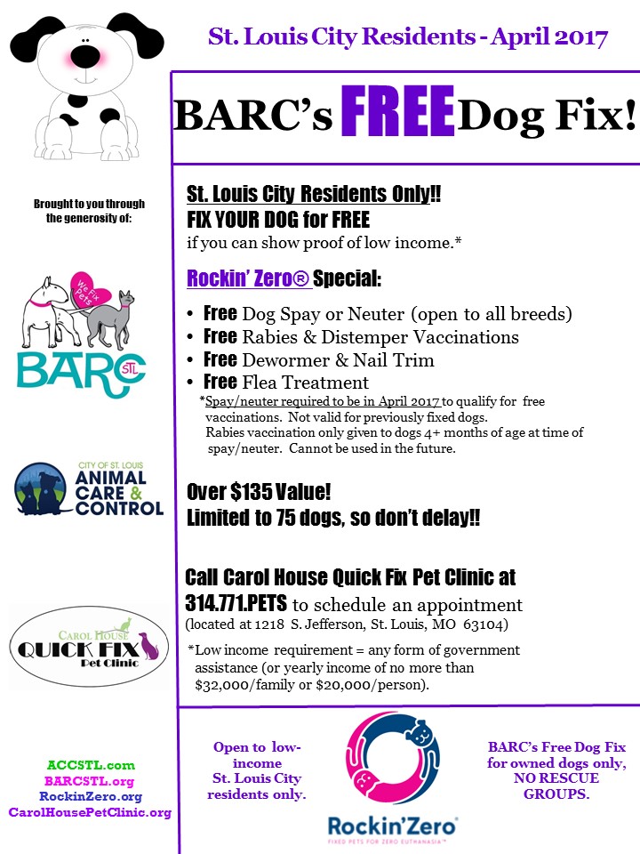 Free Dog Fix 2017 - BARC