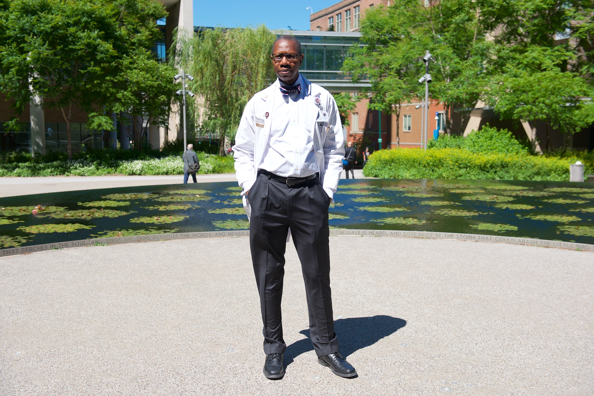 Will Ross on campus