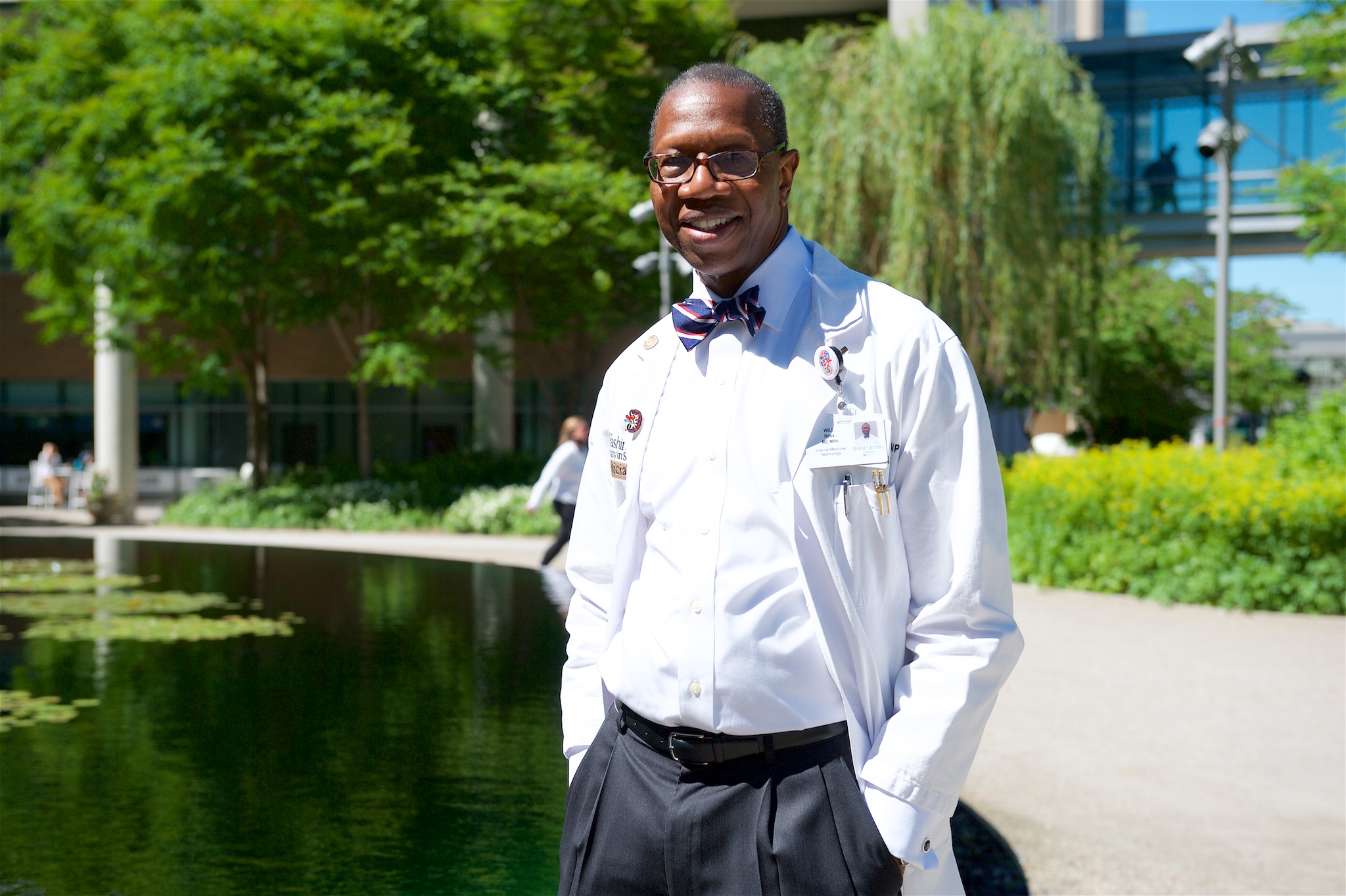 Will Ross standing on campus 3