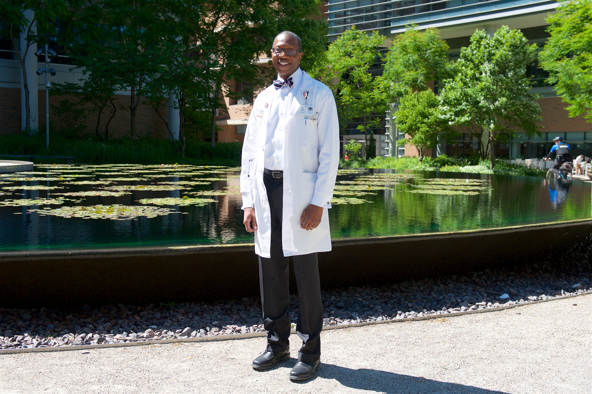 Will Ross standing on campus 2