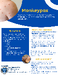 MonkeyPox Flyer - English image download