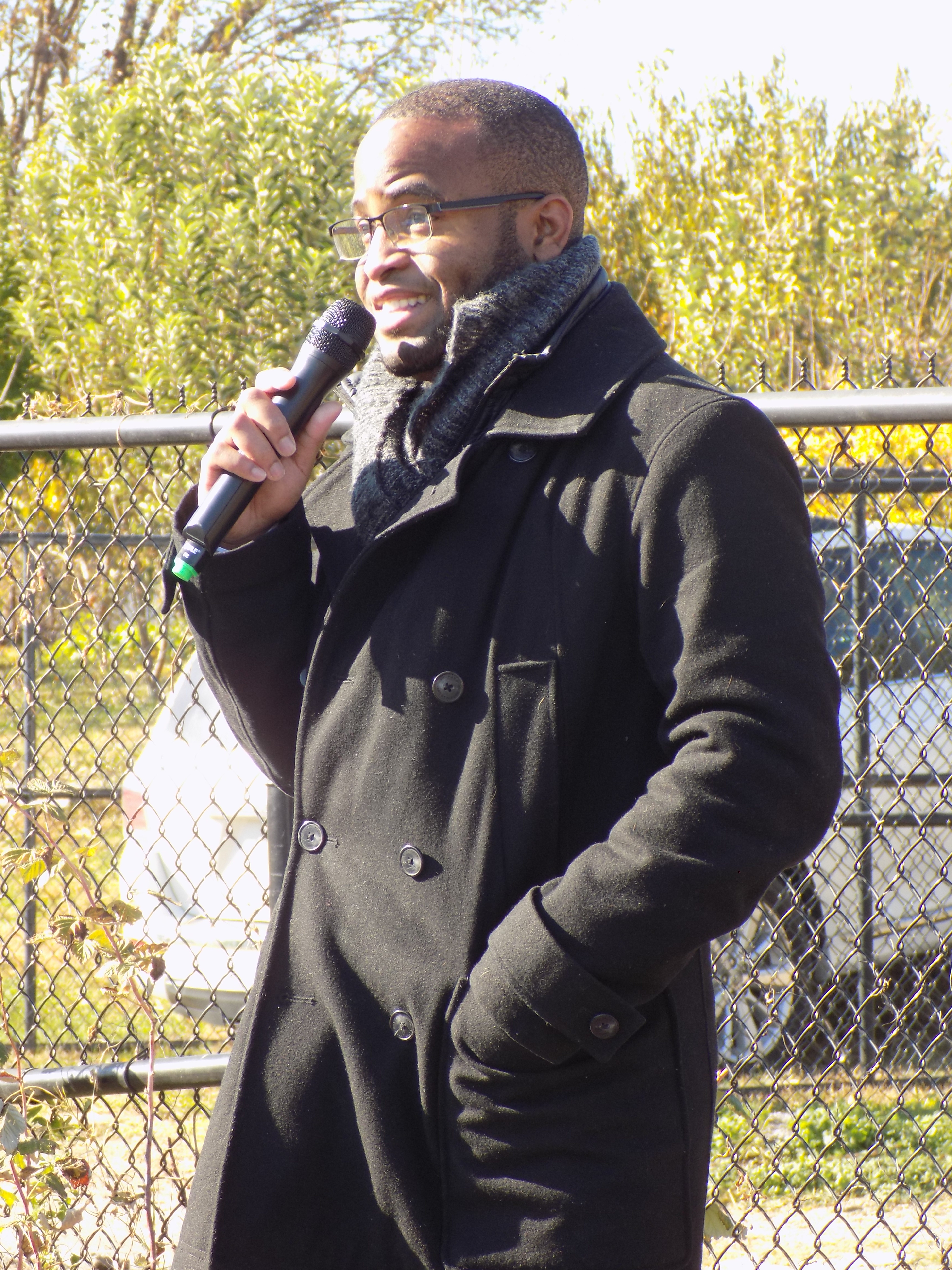 Bryan Rogers from Gateway Greening discussing his role in improving the St. Louis area food system.