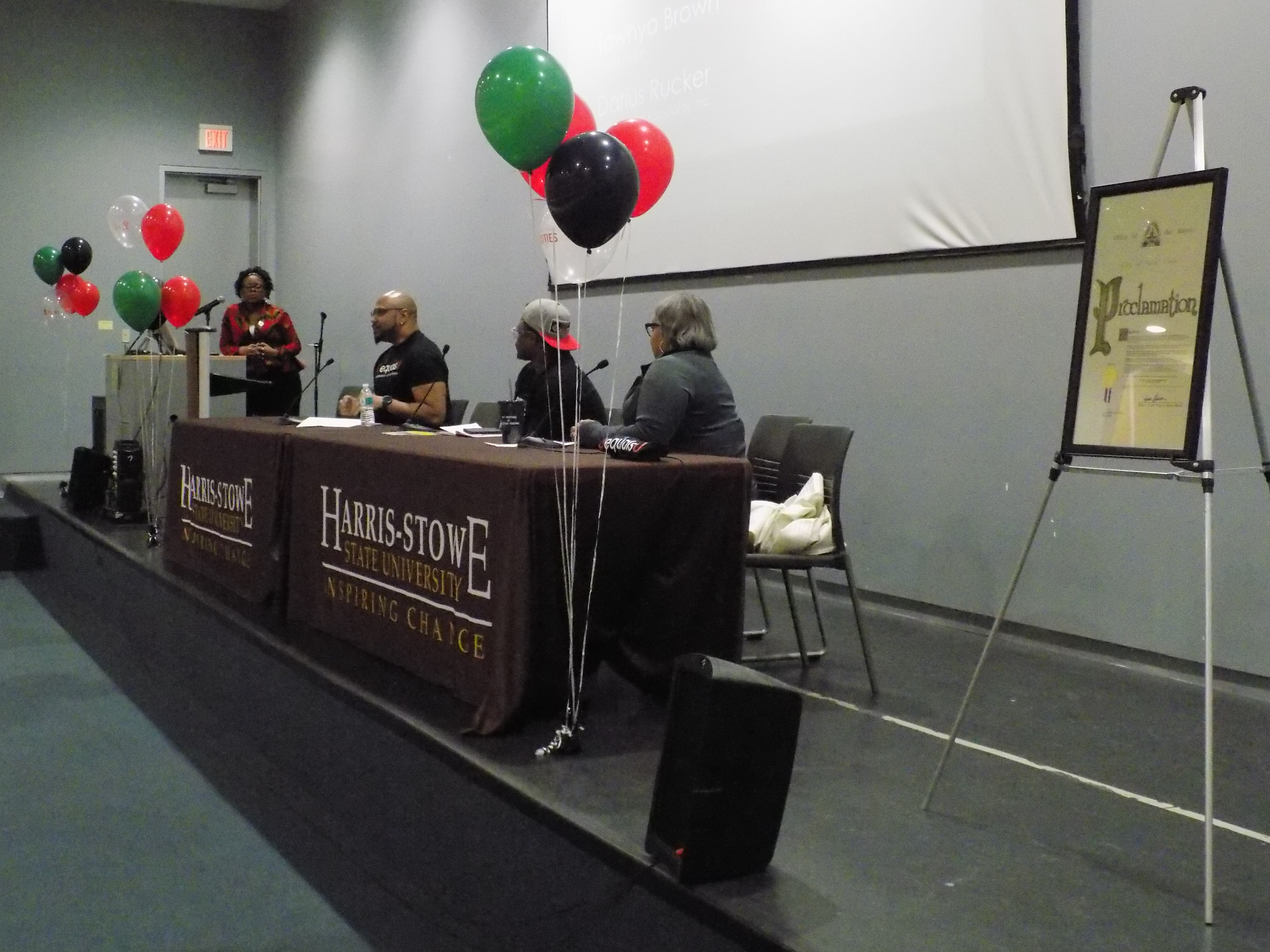 As part of the night, a proclamation recognizing February 7, 2020, as National Black HIV/AIDS Awareness Day was unveiled.