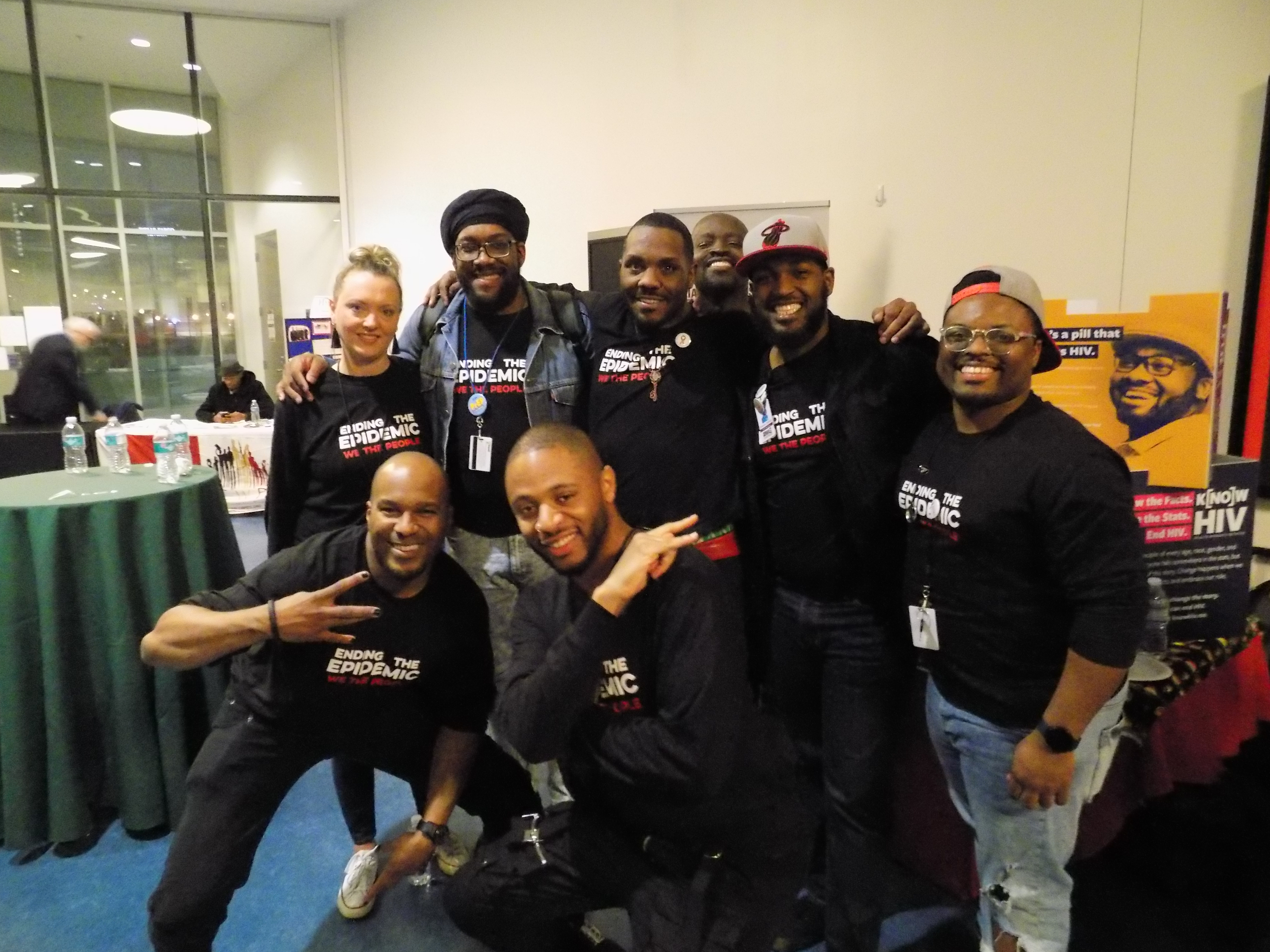 Williams and Associates, Inc. representatives enjoy the night's festivities.