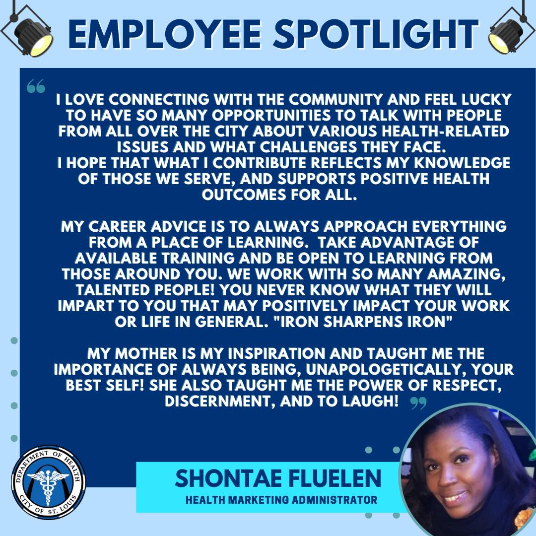 Employee Spotlight - Shontae Fluelen