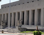 Ramp to the Soldiers Memorial galleries