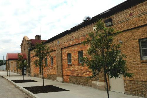 Full Side View of the Biddle Housing Opportunities Center after renovations