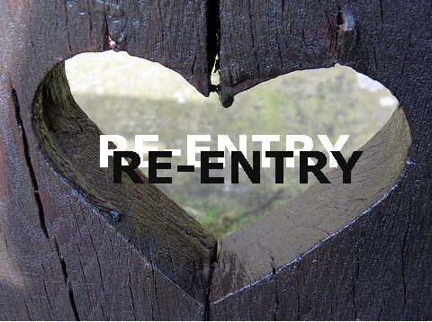 Carved wooden heart photo for Inmate Re-entry program