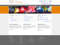 Thumbnail of homepage of stlouis-mo.gov