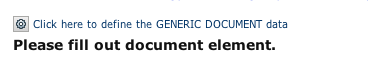 generic doc element