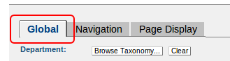 CS7 Metadata - Global Tab CS7 Metadata - Global Tab