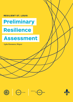 Preliminary Resiliency Assessment Report Cover Image