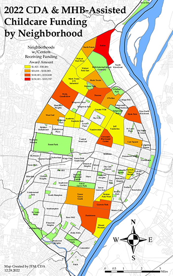 2022 CDA-Assisted Childcare Neighborhoods