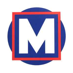 Metrolink Logo Sign