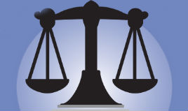 Scale of justice image