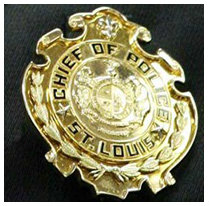 Photo of St. Louis Police Chief Badge