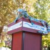 Skinker Skink benches in Freeman Park