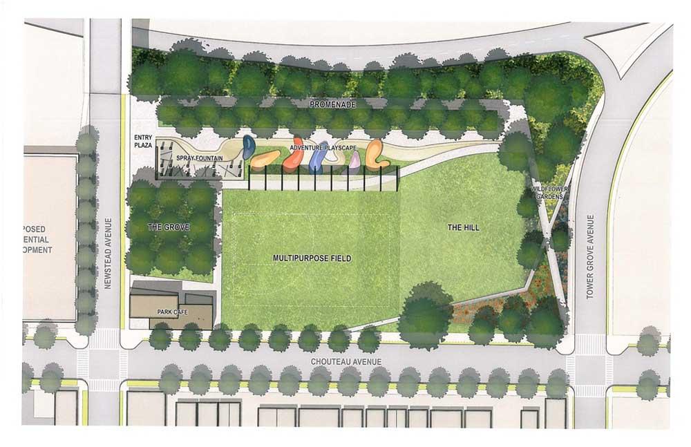 Chouteau Park Plans