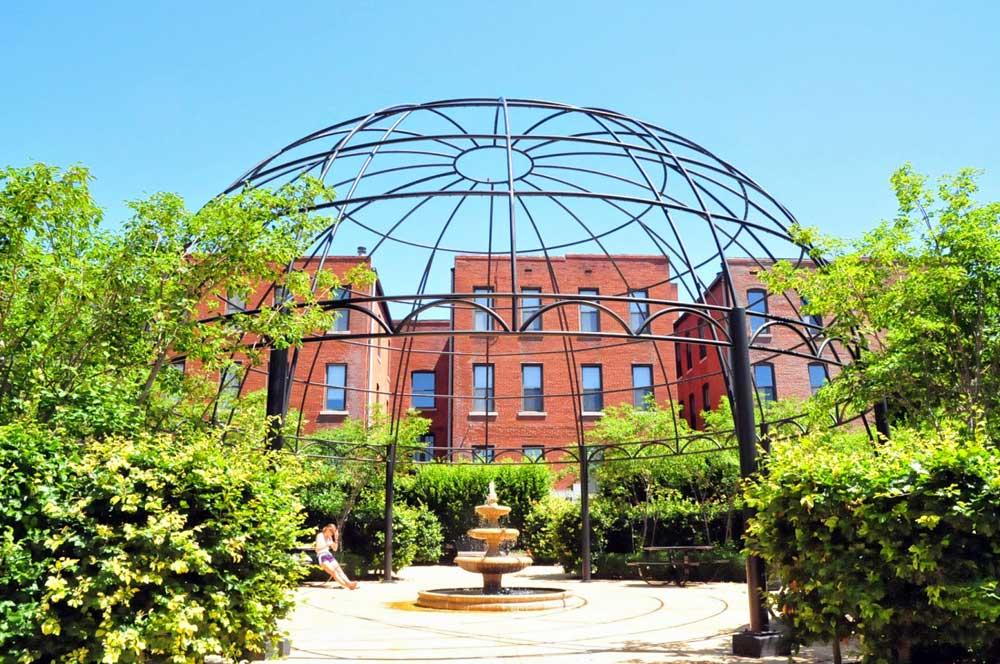 Taylor Park fountain