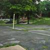 Volleyball court in Amherst Park