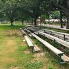 Park bleachers