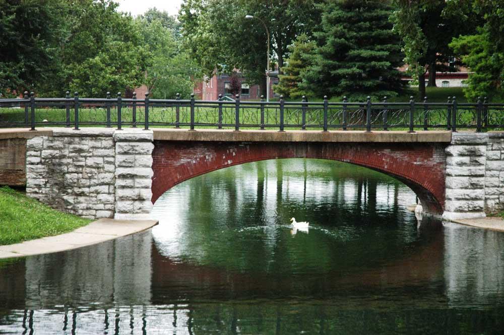 Benton Park Lake Benton Park City of St. Louis Parks